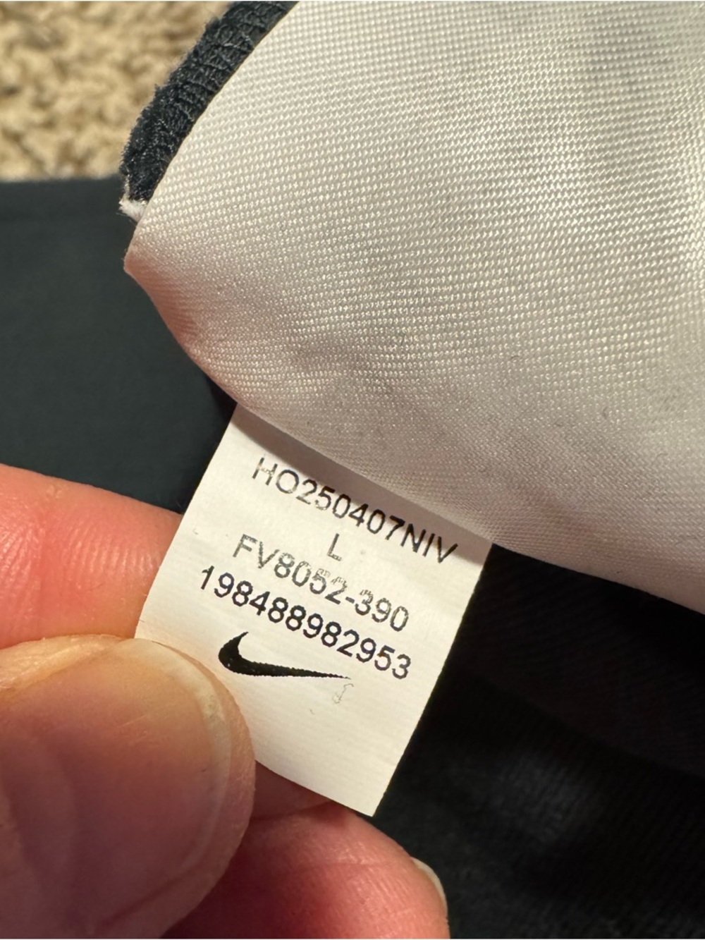 NWT Nike Women's Sportswear Tech Fleece High-Waisted Pleated Pants - L - Picture 5 of 12